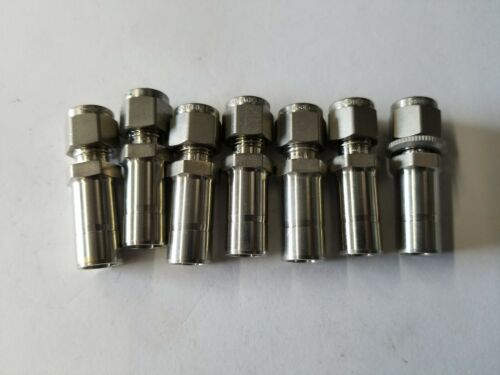 7 New Swagelok Stainless Steel Reducer Tube Fittings 1/4x1/2 SS-400-R- –  PALM INDUSTRIAL