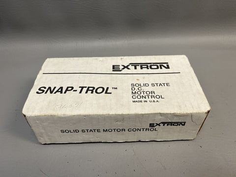 NEW EXTRON SNAP TROL P18170100 SOLID STATE DC MOTOR CONTROLLER