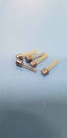 5 Unused Motorola MRF904 RF Power Transistor - Gold Leads