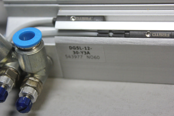 FESTO  GUIDED CYLINDER PNEUMATIC MINI SLIDE   DGSL-12-30-Y3A