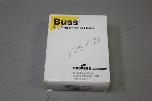 LOT OF 10 NEW FUSETRON FRS-R-20 CLASS RK5 FUSES COOPER BUSSMAN