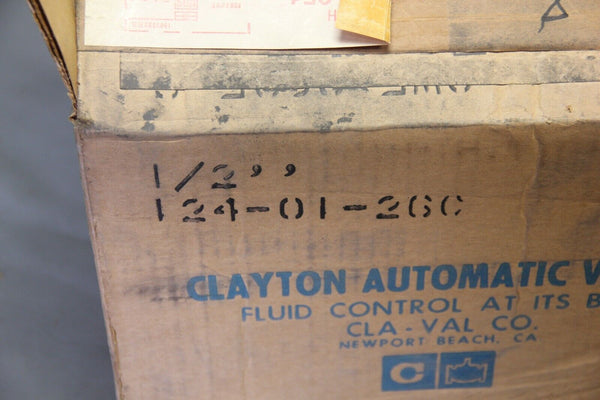 NEW CLAYTON CLA-VAL GLOBE FLOAT VALVE 89016-00