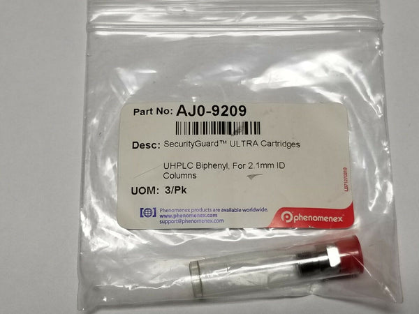 New Phenomenex SecurityGuard ULTRA HPLC UHPLC Column Cartridge AJ0-9209