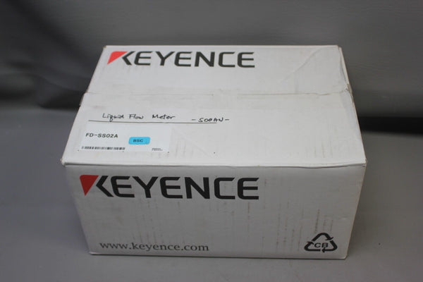 NEW KEYENCE CORIOLIS FLOW SENSOR FD-SS02A