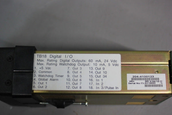 WATLOW ANAFAZE PROCESS CONTROLLER CLS204