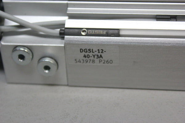 FESTO  GUIDED CYLINDER PNEUMATIC MINI SLIDE DGSL-12-40-Y3A (18)