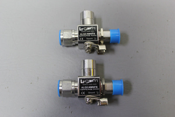 (2) NEW LIGHTNING SURGE ARRESTER L-COM ALQ2-NMNFB