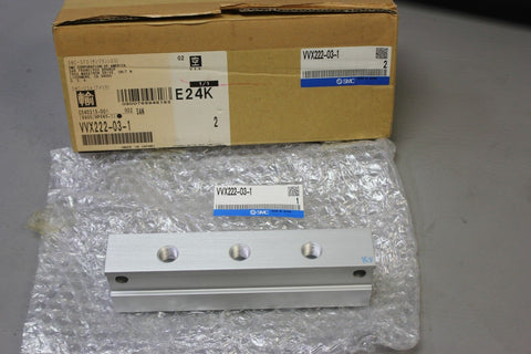 NEW SMC SOLENOID VALVE MANIFOLD VVX222-03-1