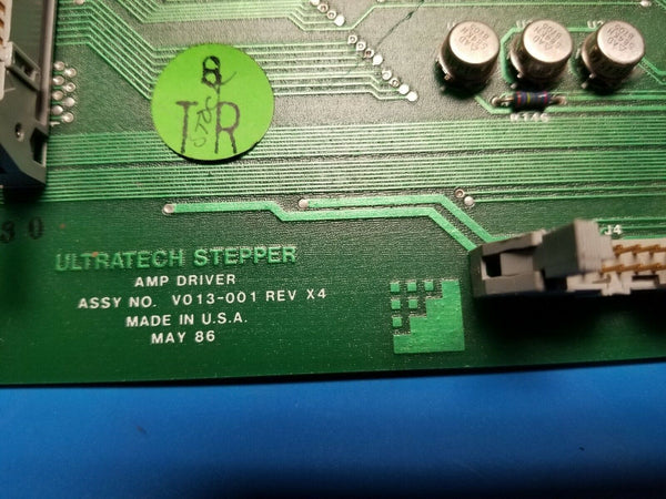 Ultratech Stepper Amp Driver Board V013-001 REV. X4