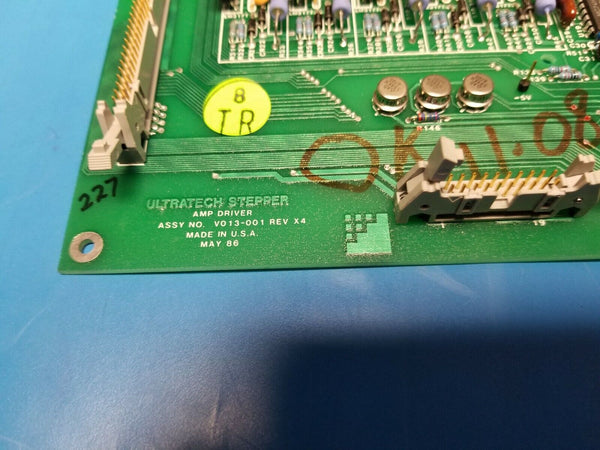 Ultratech Stepper Amp Driver Board V013-001 X4