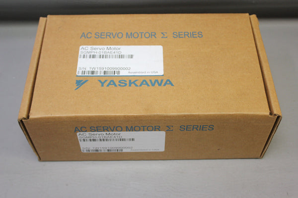 NEW YASKAWA AC SERVO MOTOR SGMPH-01BAE41D