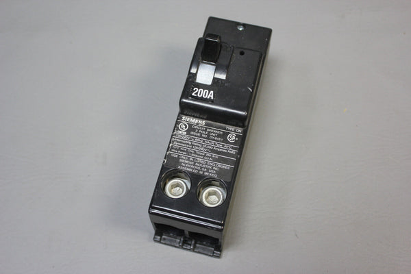 SIEMENS DY-816 200A Circuit Breaker 2 Pole Unit Type QN