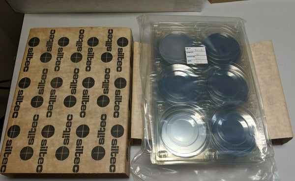 30x NEW Sealed Siltec Silicon Wafers Dopant 1-10 13-17 Resistivity 2.9-3.1 Thick