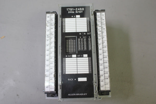 Allen Bradley 1791-24B8 ser B  I/O Programmable Logic Module PLC