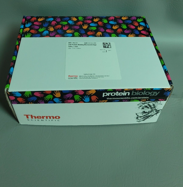 THERMO SCIENTIFIC LOW PROTEIN BINDING MICROCENTRIFUGE TUBES 1.5ML 90410 250 QTY