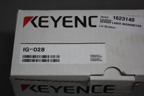 NEW KEYENCE CCD LASER MICROMETER SENSOR HEAD IG-028