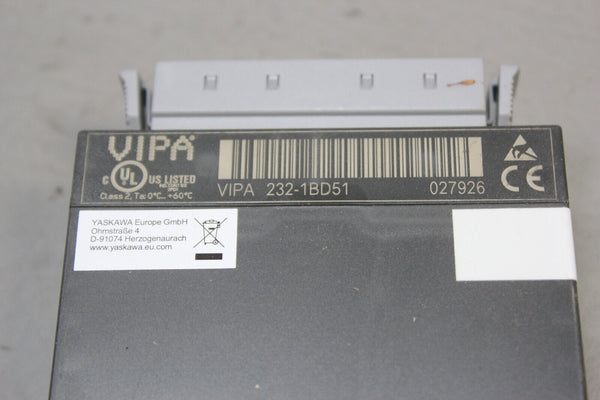 VIPA PLC MODULE  P/N: VIPA 232-1BD51