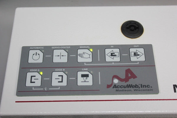 ACCUWEB MICRO 1000 WEB GUIDE SYSTEM W/CONTROLLER ACTUATOR & SENSOR CTL 1000-02