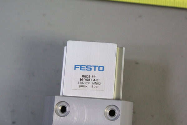 FESTO SWIVEL PARALLEL PNEUMATIC GRIPPER HGDS-PP-16-YSRT-A-B