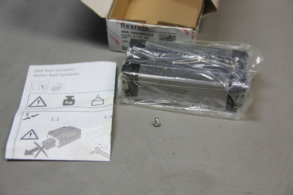 NEW REXROTH LINEAR RAIL BEARING RUNNER BLOCK R201289304