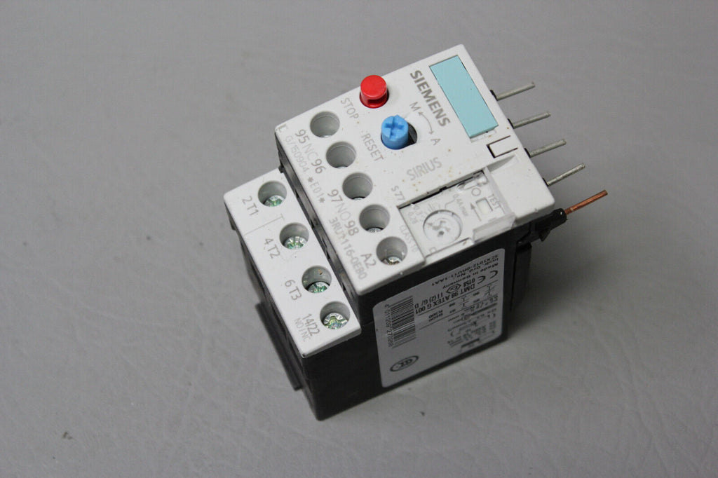 UNUSED SIEMENS OVERLOAD RELAY 3RU1116-0EB0