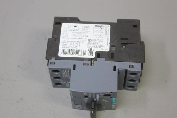 SIEMENS MOTOR PROTECTOR/BREAKER 3RV2011-0CA10