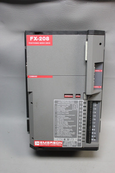 EMERSON POSITIONING SERVO DRIVE  P/N: FX-208