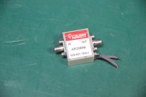 TELEDYNE/COUGAR RF AMPLIFIER AR2589B