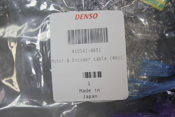 NEW DENSO ROBOT MOTOR & ENCODER CABLE 410141-6651 4M