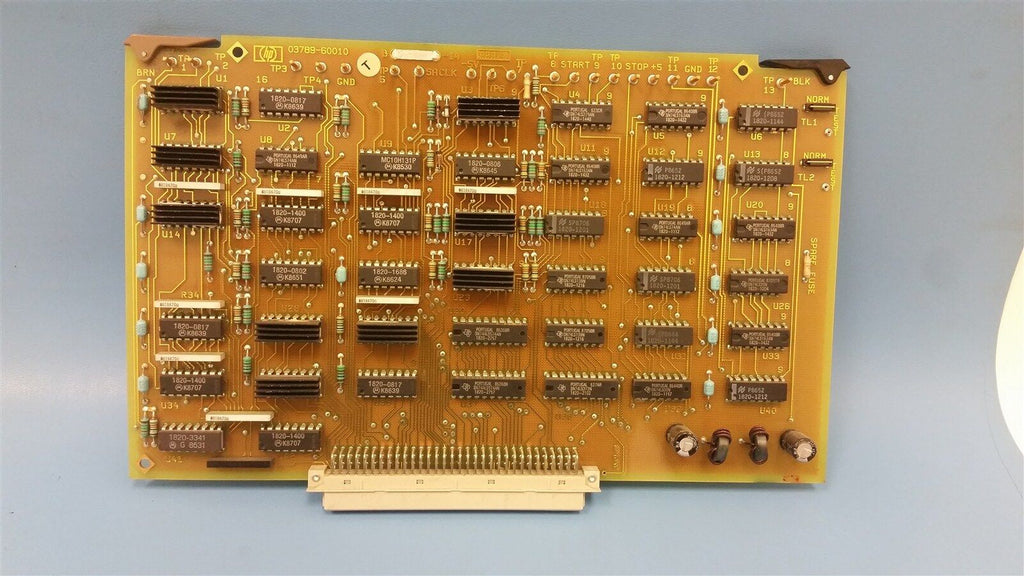 HP/AGILENT DS3 TRASNMISSION TEST SET CIRCUIT BOARD 03789-60010