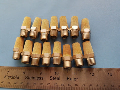 15pcs PNEUMATIC EXHAUST MUFFLER 