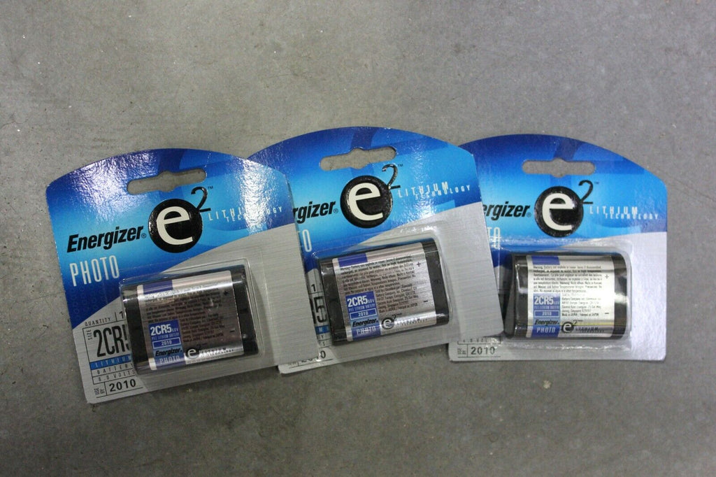 3 Energizer Photo E2 EL2CR5BP 2CR5 Lithium Battery Batteries 