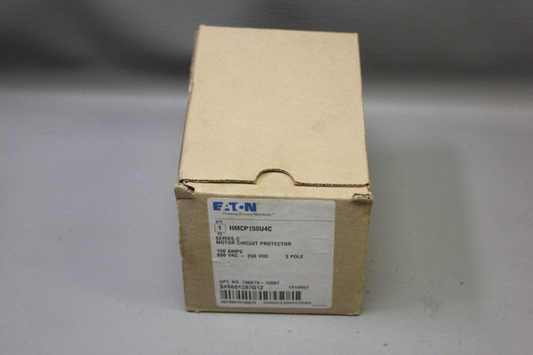 NEW EATON 150A MOTOR CIRCUIT PROTECTOR/BREAKER HMCP150U4C