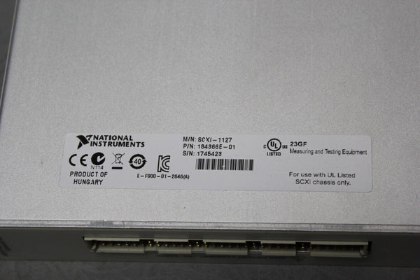 NATIONAL INSTRUMENTS RELAY MULTIPLEXER MATRIX MODULE SCXI-1127