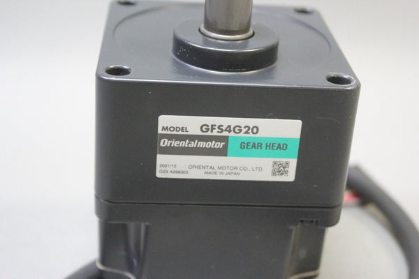 ORIENTAL MOTOR BRUSHLESS MOTOR WITH GEARHEAD BLHM450KC-GFS GFS4G20