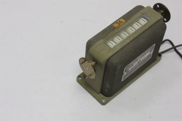 VINTAGE VEEDER ROOT 6 DIGIT COUNTER A 124806