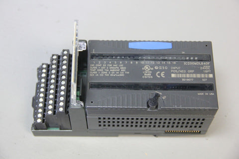 GE VERSAMAX PLC MODULE IC200MDL640F