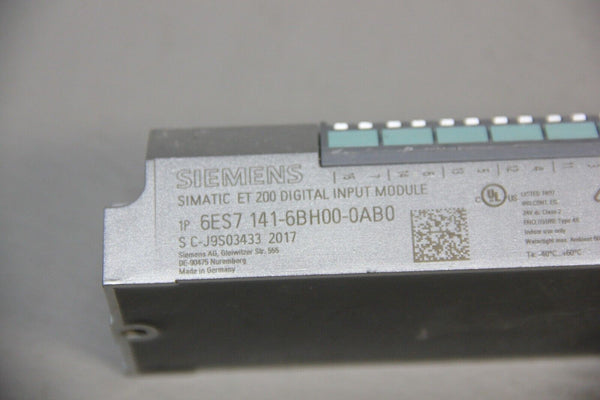 SIEMENS SIMATIC ET 200 DIGITAL INPUT MODULE 6ES7 141-6BH00-0AB0