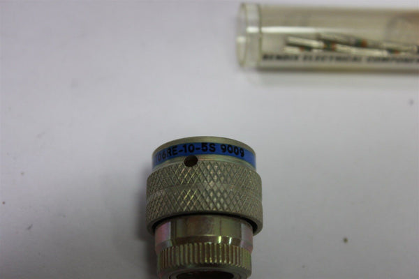  BENDIX MIL SPEC CIRCULAR CONNECTOR WITH CONTACTS JT06RE-10-55