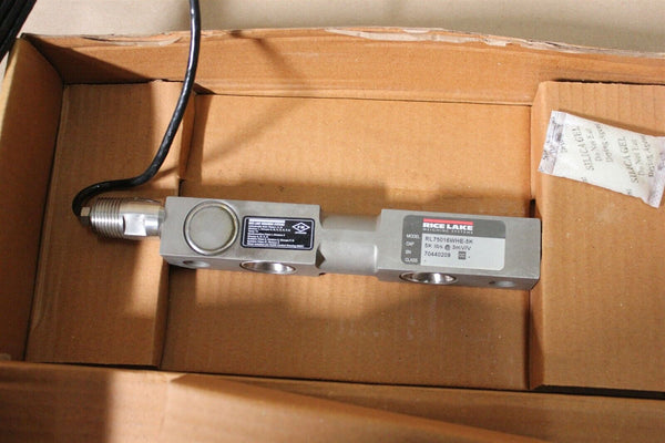 NEW RICE LAKE LOAD CELL TRANSDUCER RL75016WHE-5K