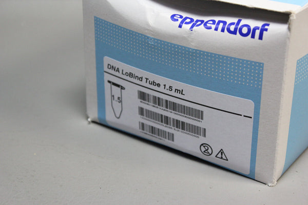 250- Eppendorf DNA LoBind Tube 1.5 mL Safe-Lock Tubes PCR clean 022431021