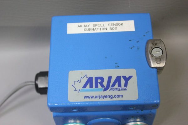 ARJAY ENGINEERING SPILL/LEAK DETECTION SYSTEM 2852 WITH LEAK PAD SENSORS