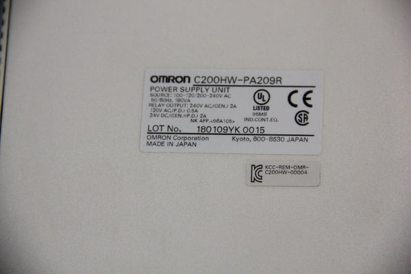 UNUSED OMRON PLC POWER SUPPLY MODULE C200HW-PA209R