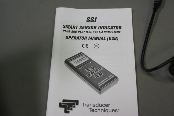 Transducer Techniques SSI Rev 3.2 Smart Sensor Indicator