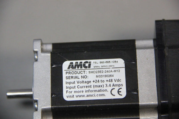 AMCI ETHERNET INTEGRATED STEPPER MOTOR WITH CABLES SMD23E2-240A-M12