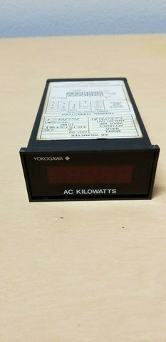 Yokogawa AC Kilowatts DC Voltmeter Panel Meter 2351 00