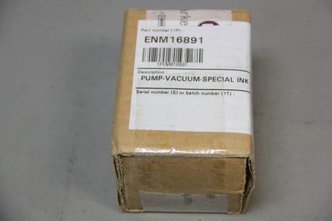 NEW MARKEM IMAJE MICROPUMP VACUUM PUMP ENM16891