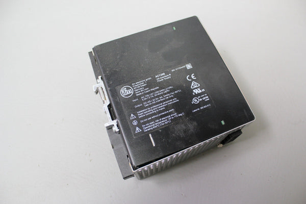 IFM AC1258 AS-Interface Power Supply, Input 100-240VAC, Output 30.5VDC 8A