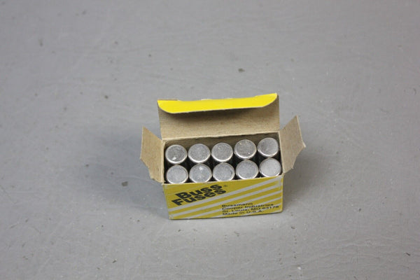 1 BOX OF 10 NEW BUSSMANN BUSS FNQ-R-1 FUSES