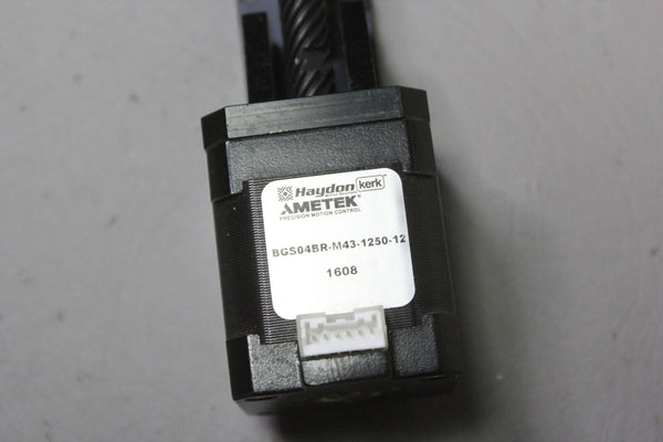 AMETEK LINEAR ACTUATOR WITH MOTOR BGS04BR-M43-1250-12